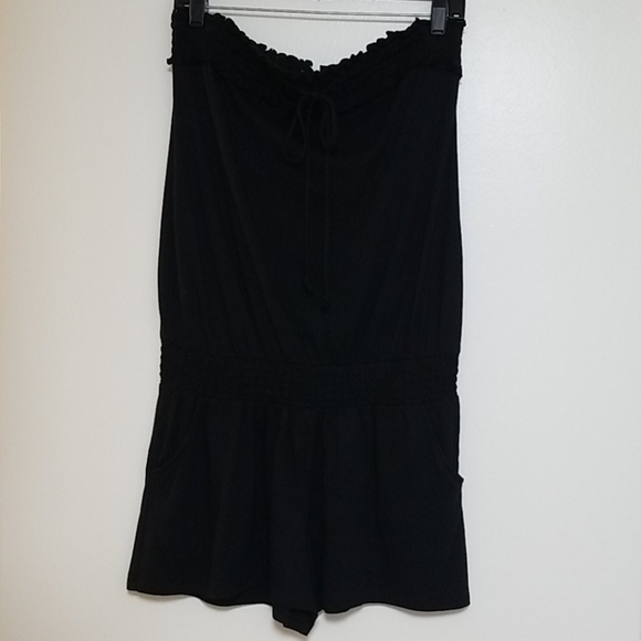 Express Other - Black Express Romper